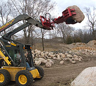 Rock and Tree Hand will clear land of large rocks and boulders